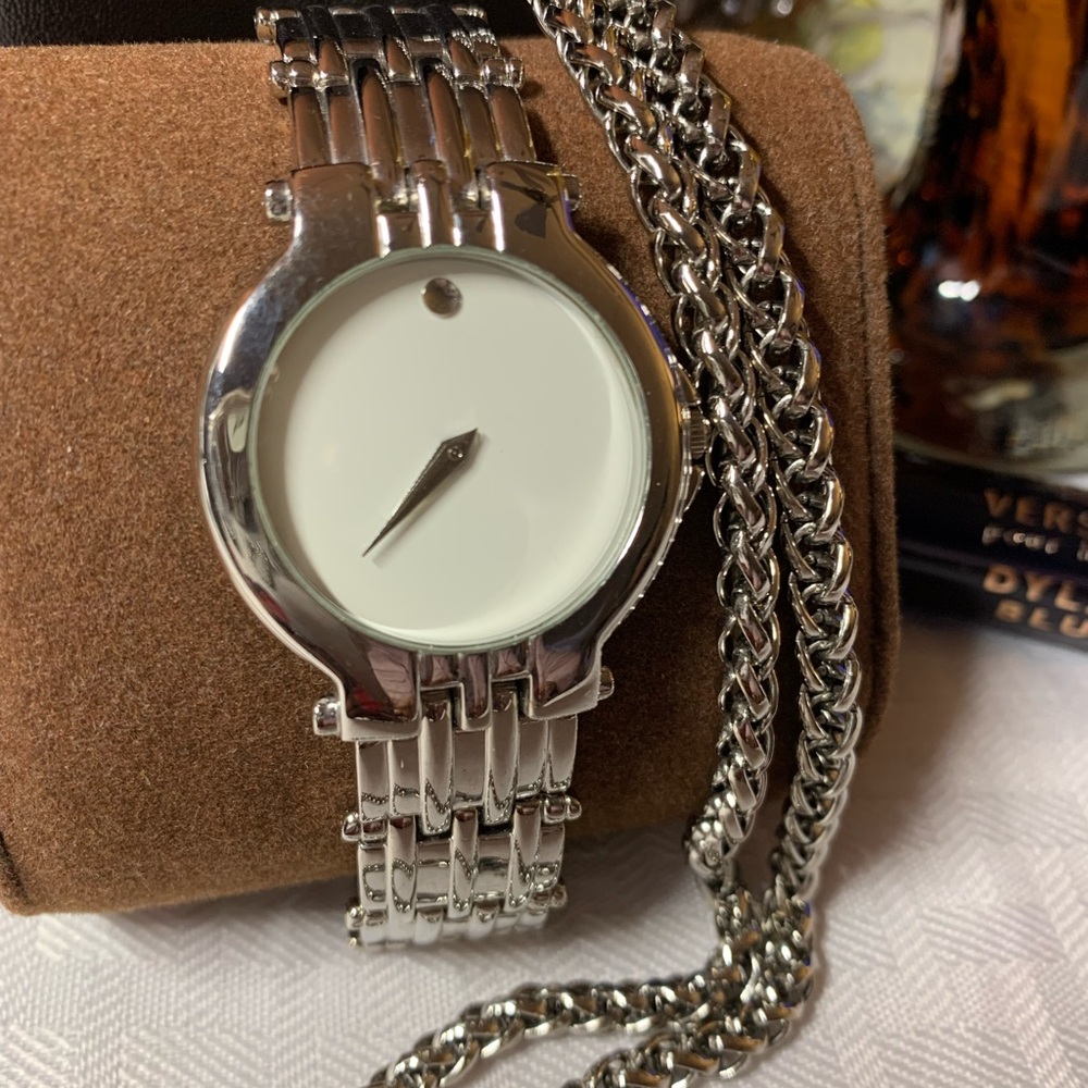 Geneva ELITE Watch 9” INCH Similar Look Movado, NWT